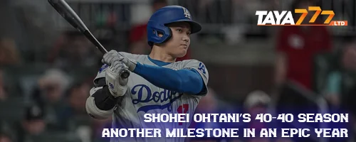 Shohei Ohtani's 50-50 Season: Another Milestone in an Epic Year